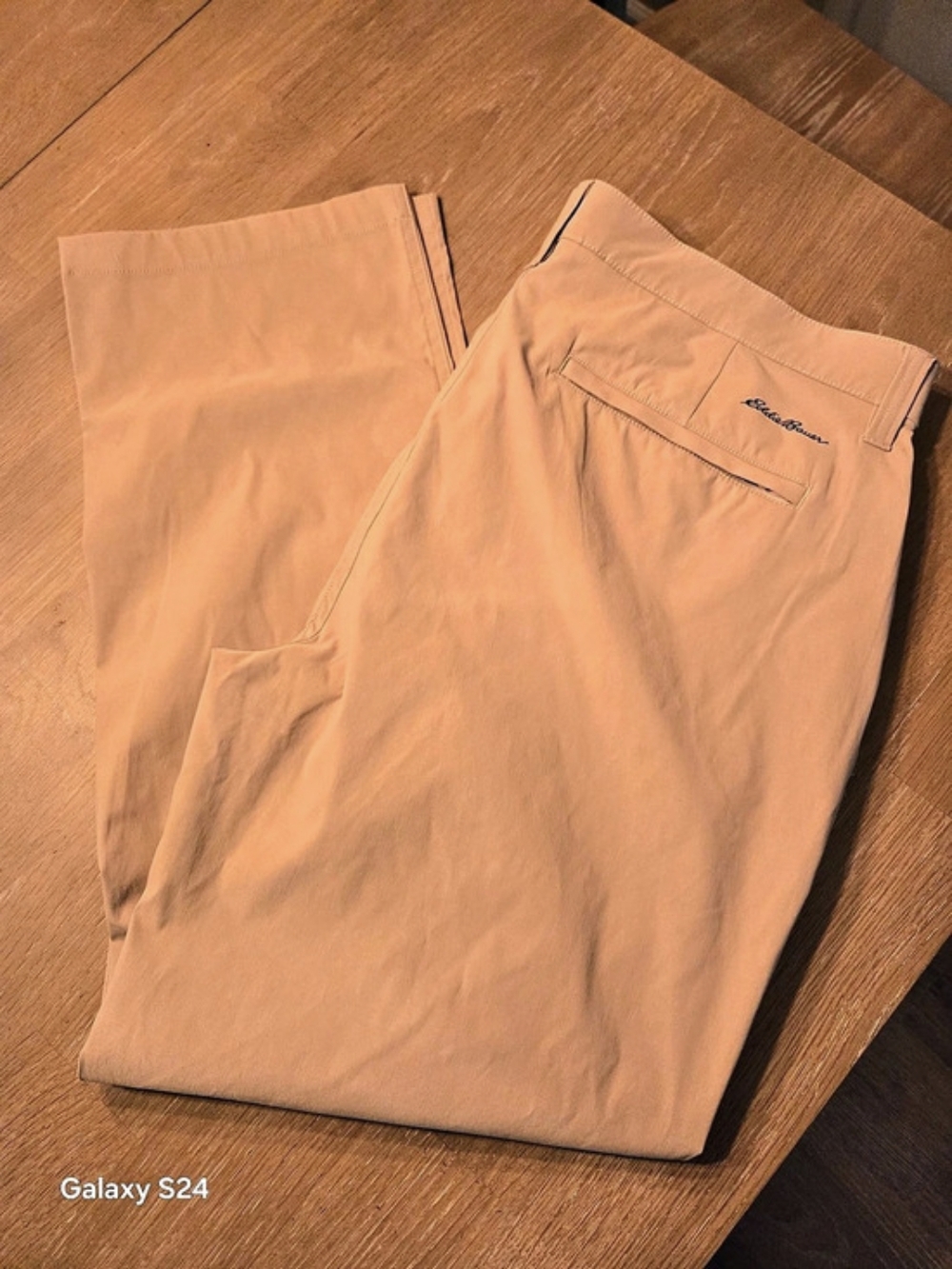 Eddie Bauer Tech Chino Pants Waist 38x30 NWOT